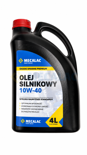 Olej silnikowy 10W40 MECALAC PREMIUM OIL 4L